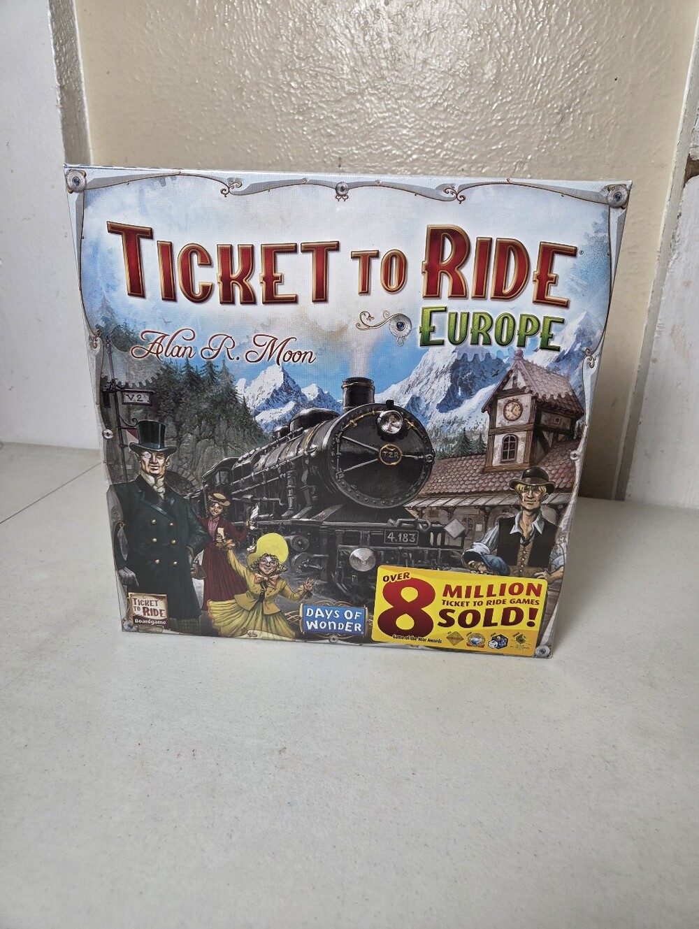 Days of Wonder Ticket To Ride Europe Board Game Family Reunion Play Vacation